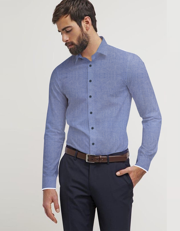 MEN'S CASUAL SHIRT Blue