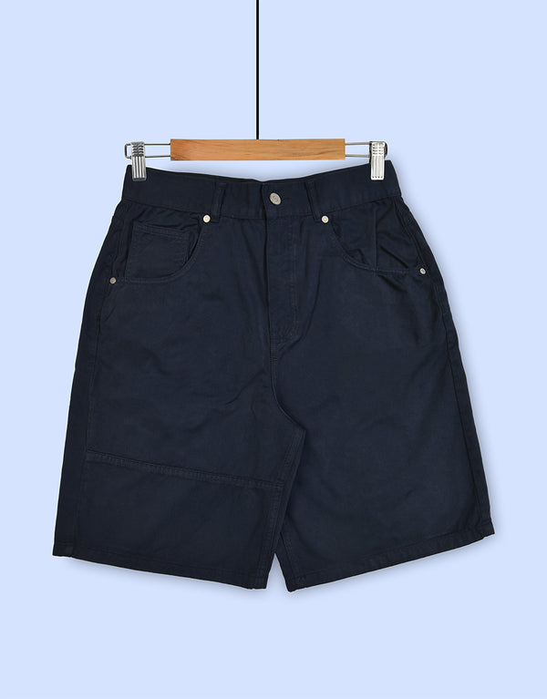 Men's Denim Jeans Shorts- Navy