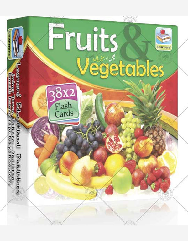 Fruit & Vegetable Flash Cards