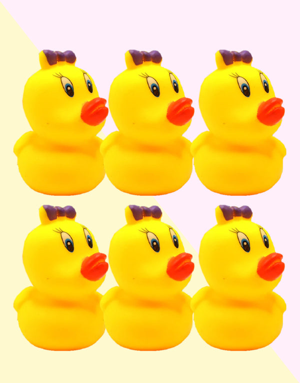 Yellow Duck (Pack of 6)