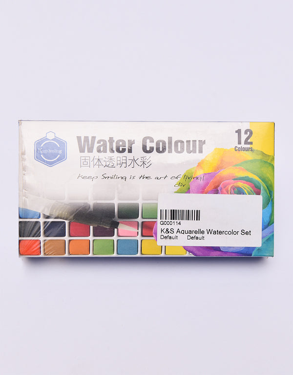 K&S Aquarelle water color set