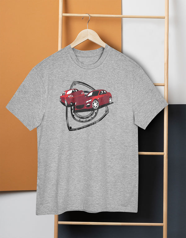 Mazda RX8 Printed Crew Neck T-Shirt