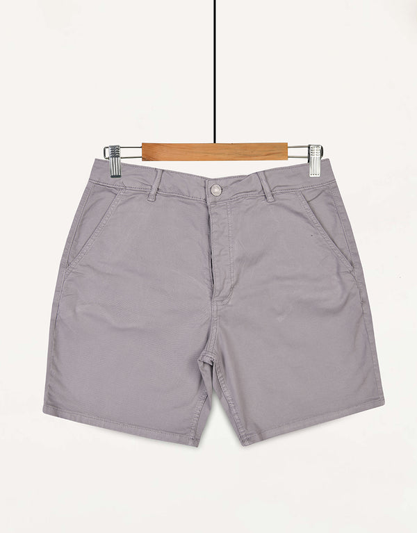 Men's Denim Jeans Shorts- Grey