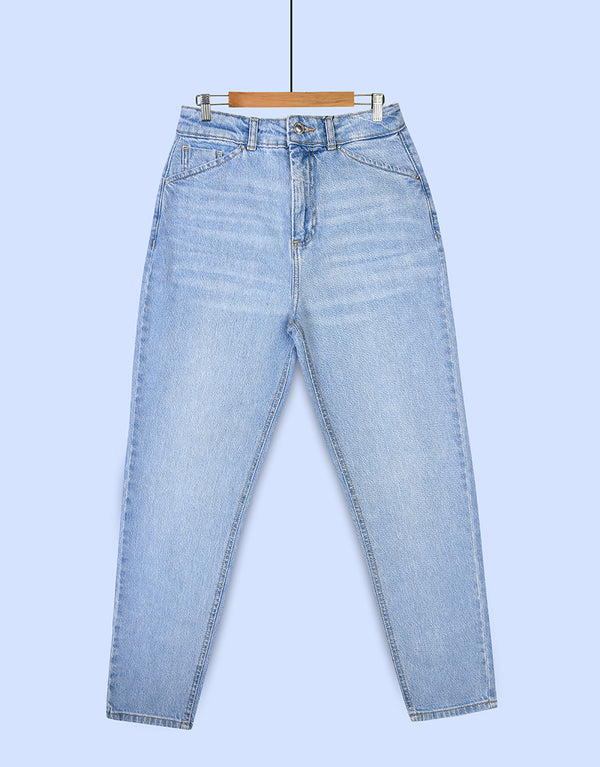 Ladies Denim Jeans-Light Wash