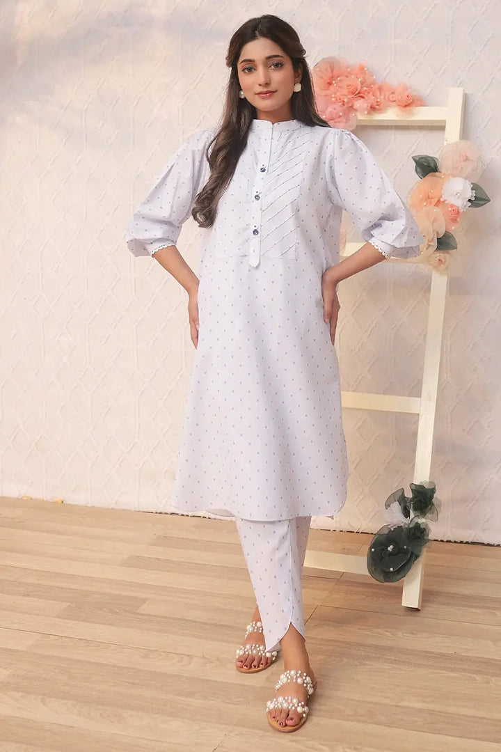 2PC Printed Stitched Cambric Suit KST-24005 Printed KHAS STORES 