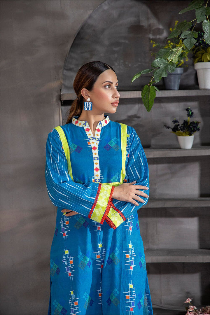 2PC Unstitched Khaddar Suit RKT-2318 KHAS STORES 