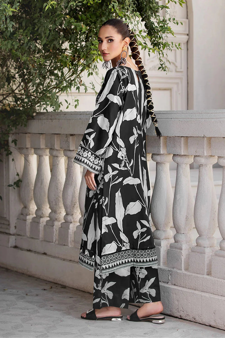 2PC Unstitched Printed Lawn Shirt and Trouser KST-2648 Printed KHAS STORES