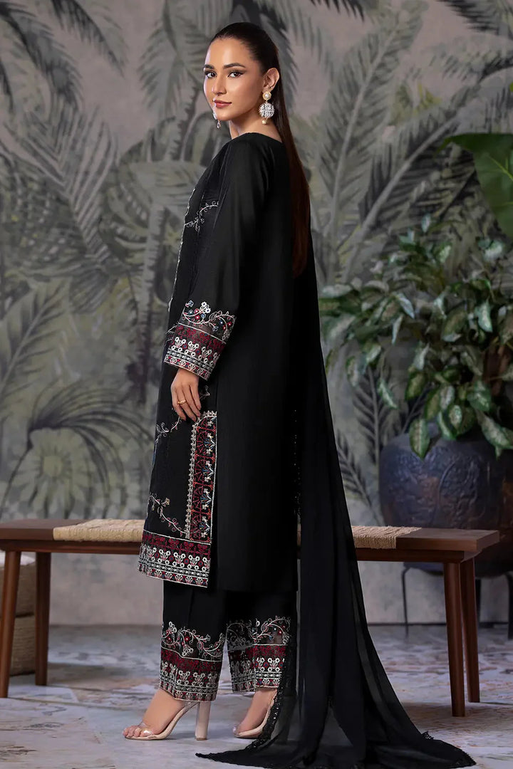 3PC Embroidered Unstitched Cambric Suit KSDE-2837 Embroidered KHAS STORES