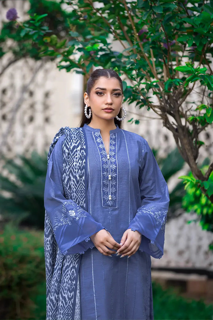 3PC Embroidered Unstitched Khaddar Suit KKE-2981 Embroidered KHAS STORES 