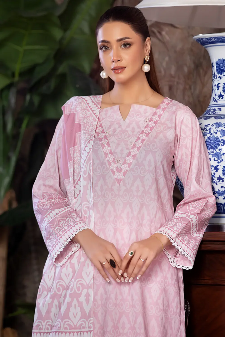 3PC Printed Unstitched Cambric Suit KCC-2850 Printed KHAS STORES