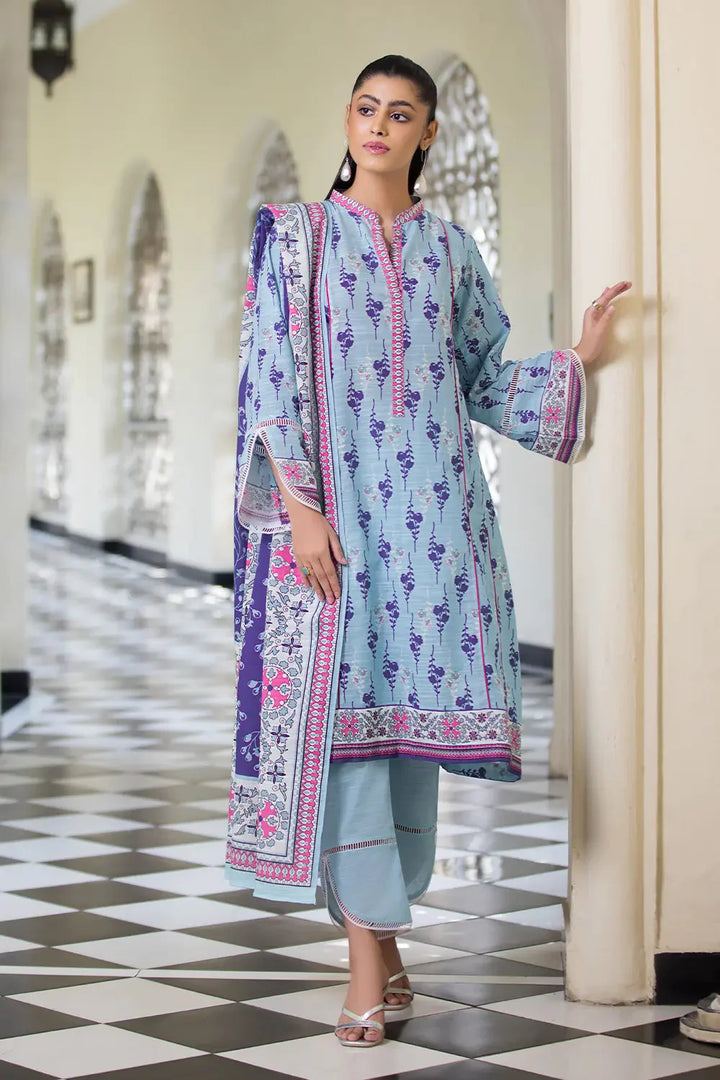 3PC Printed Unstitched Khaddar Suit KKH-2869 Printed KHAS STORES