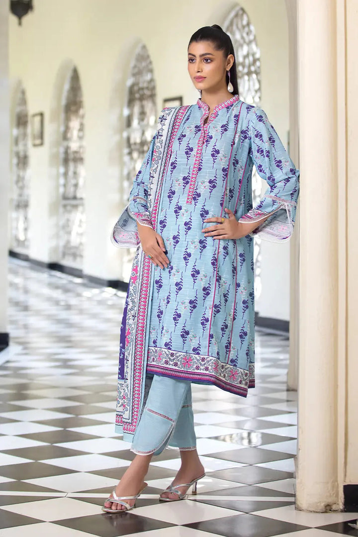 3PC Printed Unstitched Khaddar Suit KKH-2869 Printed KHAS STORES