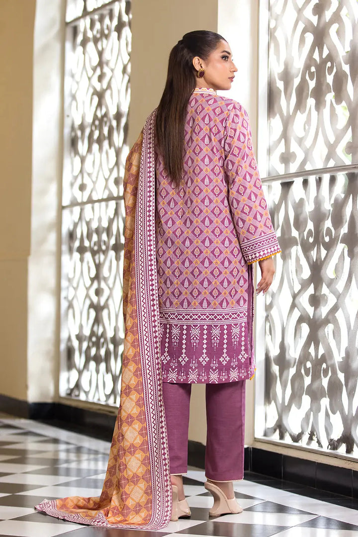 3PC Printed Unstitched Khaddar Suit KKH-2891 Printed KHAS STORES