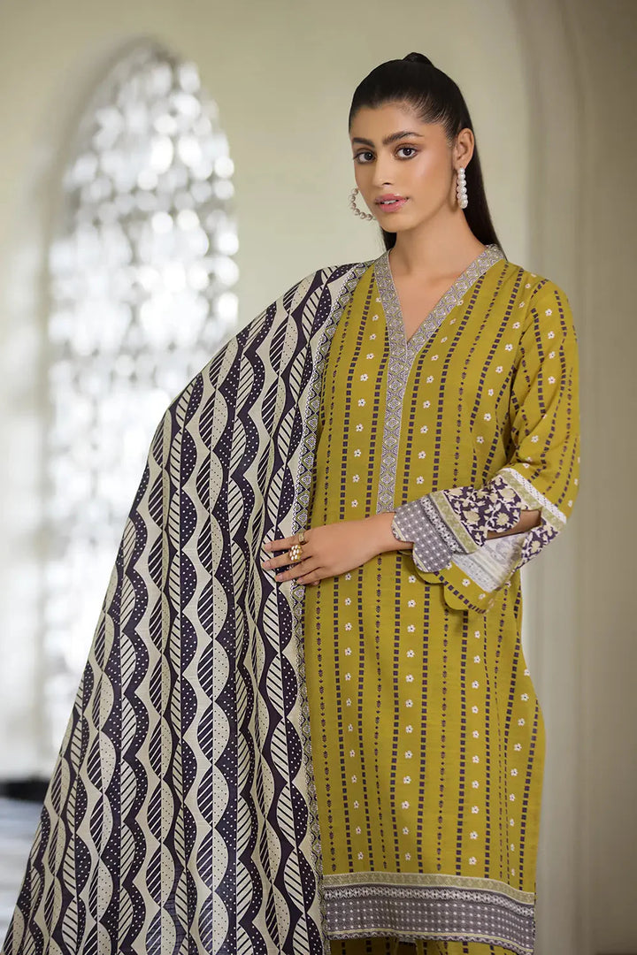 3PC Printed Unstitched Khaddar Suit KKH-2905 Printed KHAS STORES