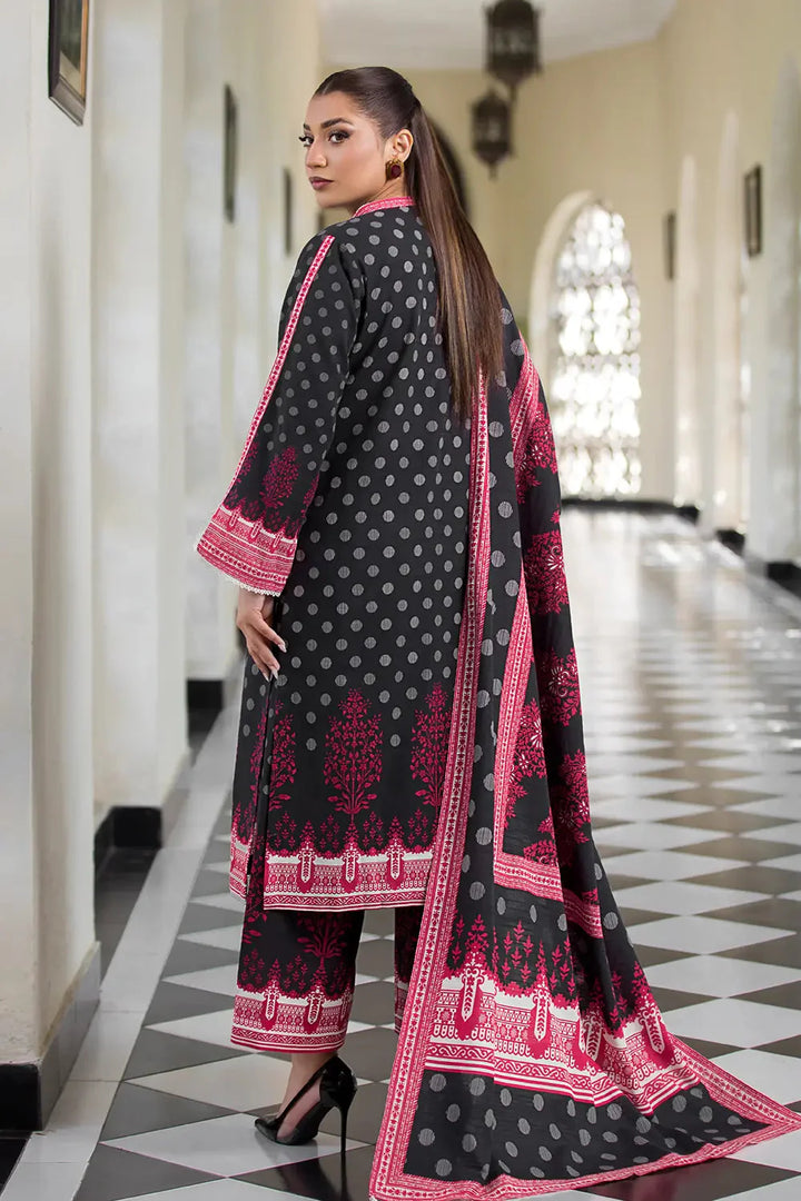 3PC Printed Unstitched Khaddar Suit KKH-2907 Printed KHAS STORES