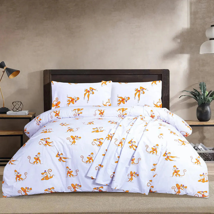 BED SET MONKEY KUNG FU - KING Home Collection 2021 HOMBEDCLU