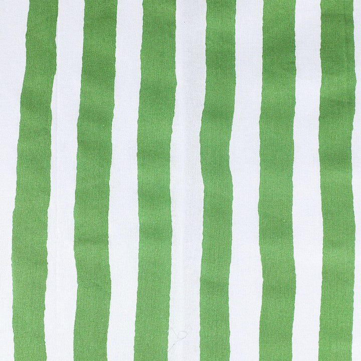 BED SHEET GREEN STRIPE-QUEEN Home Collection 2021 HOMBEDCLU 