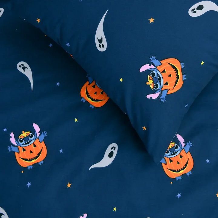 BED SHEET HALLOWEEN HAUNTS - KING Printed Range 144 TC HOMBEDROO