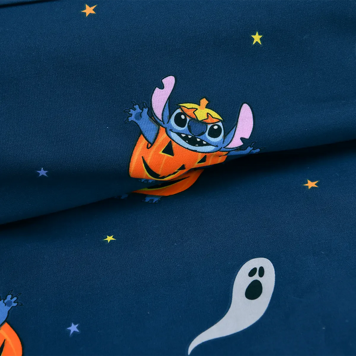 BED SHEET HALLOWEEN HAUNTS - KING Printed Range 144 TC HOMBEDROO