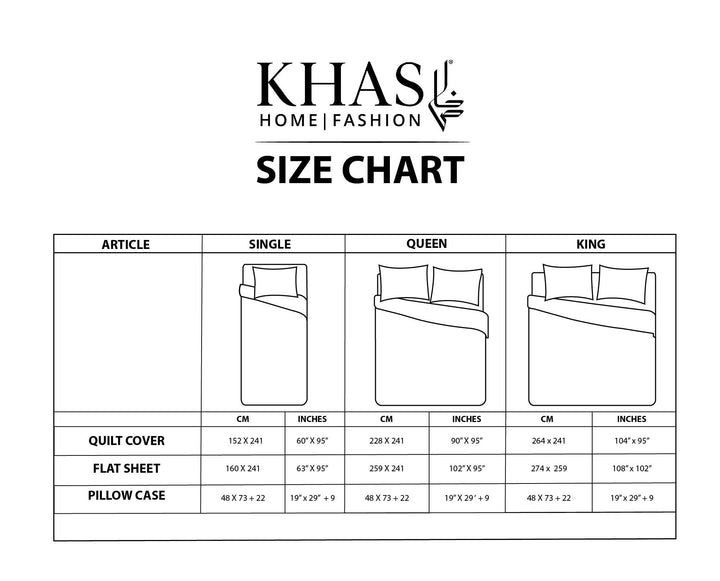 Bloom Valley Printed Range 210 TC HOMBEDPIE