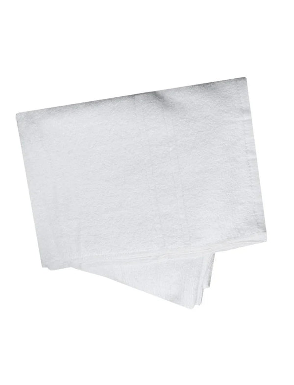 Face Towel Plain Dyed White Towels HOMBATTOW