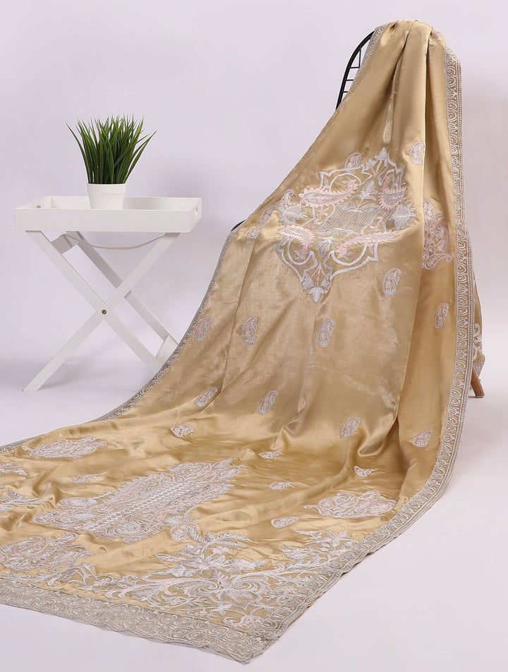 Fancy Shawl FS-005 Golden Shawls FASUNSLAD