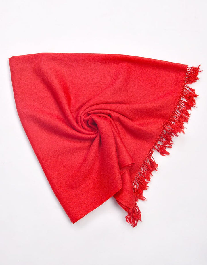 PASHMINA SHAWL-Red Apparel & Accessories KHAS STORES 