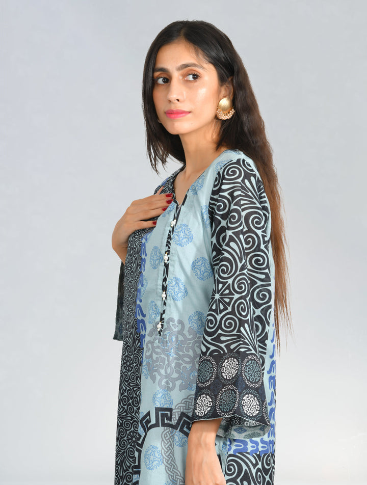 Printed Lawn Shirt DRL-575 Pret KHAS STORES