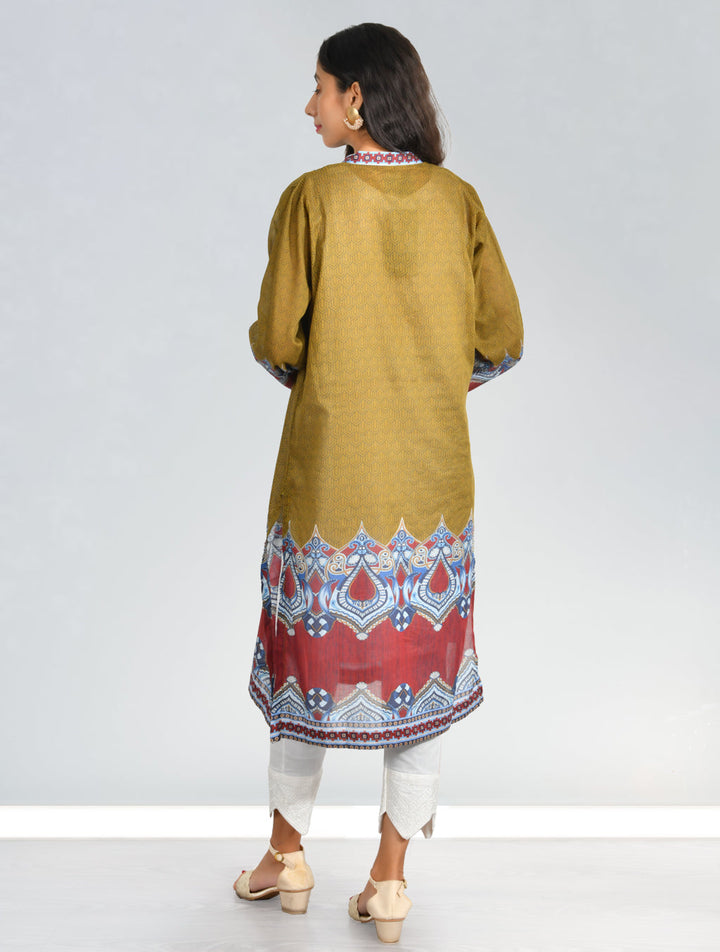 Printed Lawn Shirt DRL-577 Pret KHAS STORES 