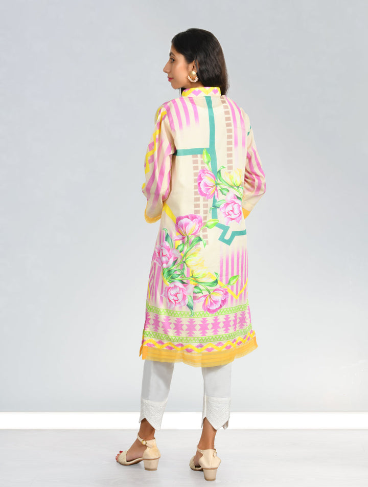 Printed Lawn Shirt DRL-582 Pret KHAS STORES 