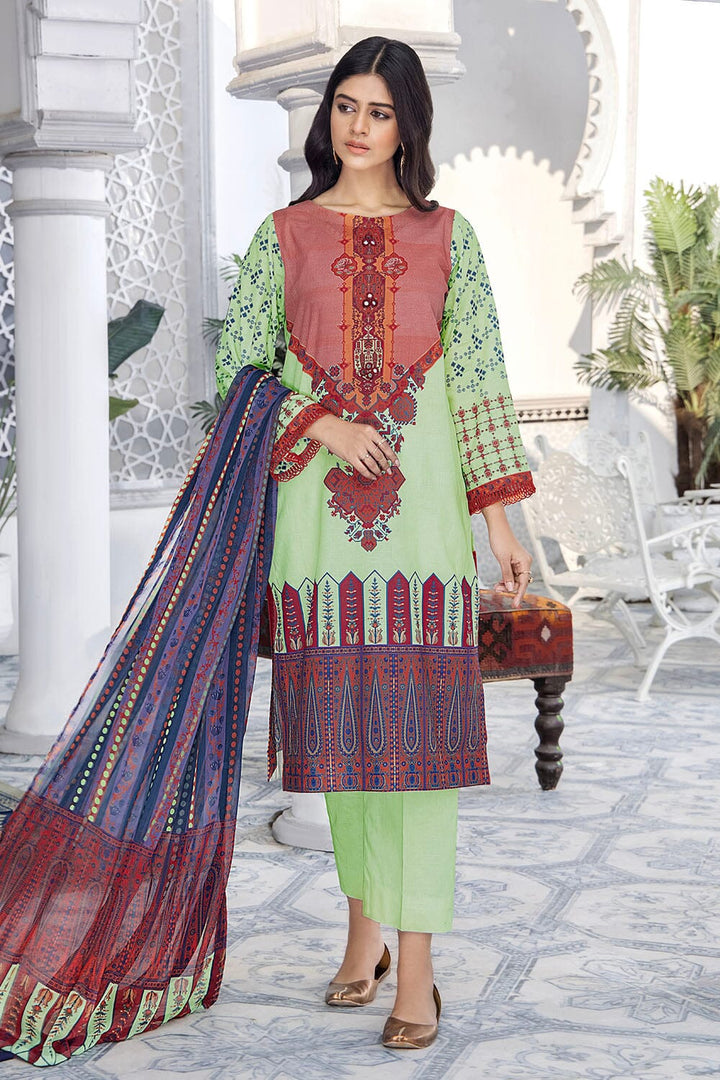 SHIRT & DUPATTA RKCW-1721 STITCH KHAS STORES 