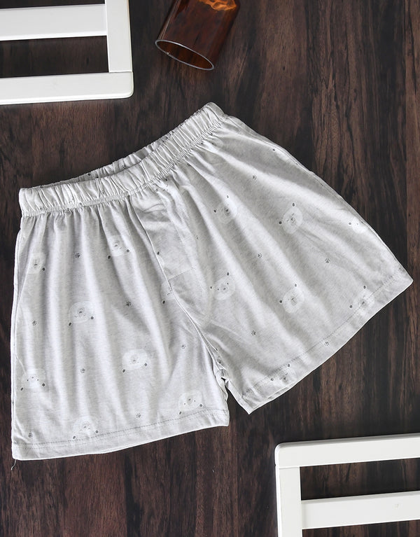 M-17 Men's Essential Teddy Bear Print Boxer Shorts